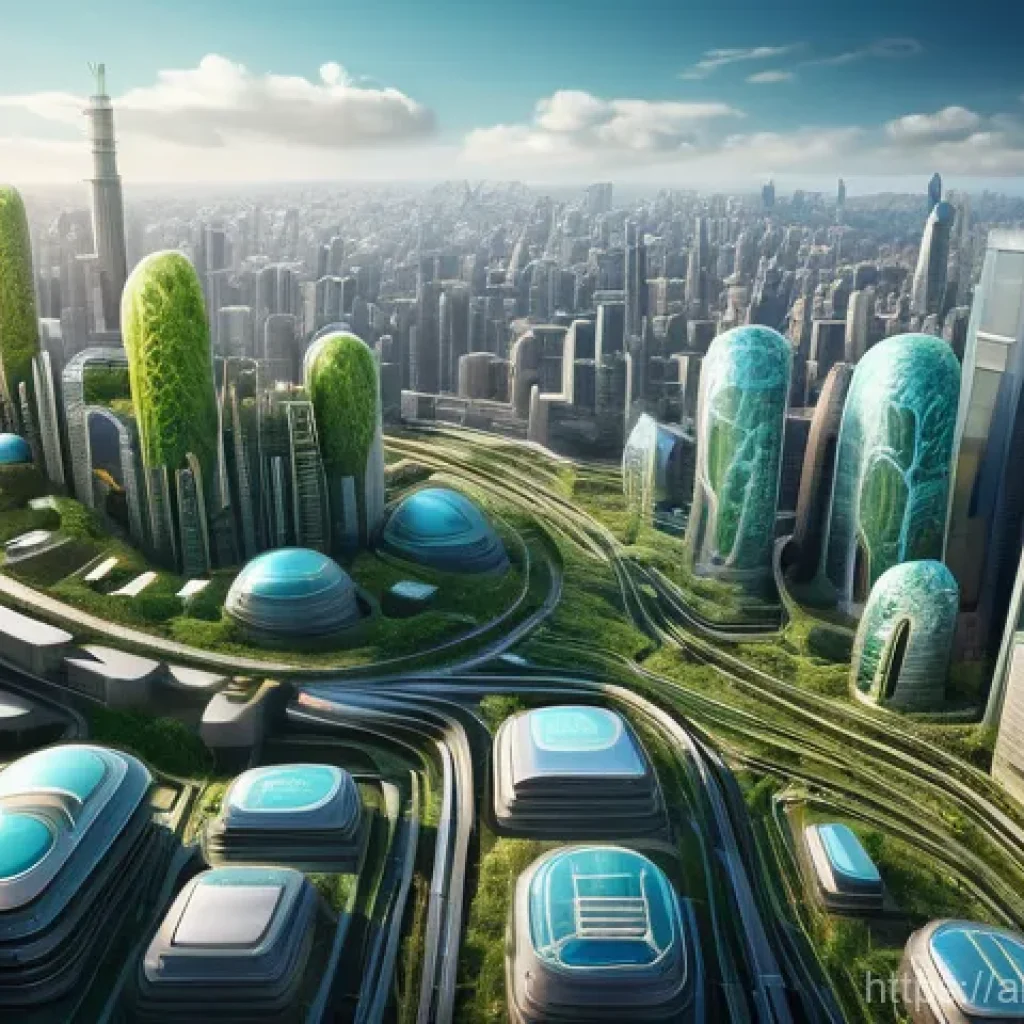 마이크로바이옴 분석을 통한 개인 맞춤형 건강 관리 - **Prompt:** A visually stunning and intricate representation of the human gut as a thriving, futuris...