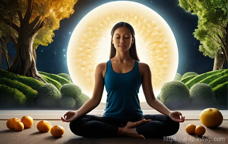 마이크로바이옴 분석을 통한 개인 맞춤형 건강 관리 - **Prompt:** A visually stunning and intricate representation of the human gut as a thriving, futuris...