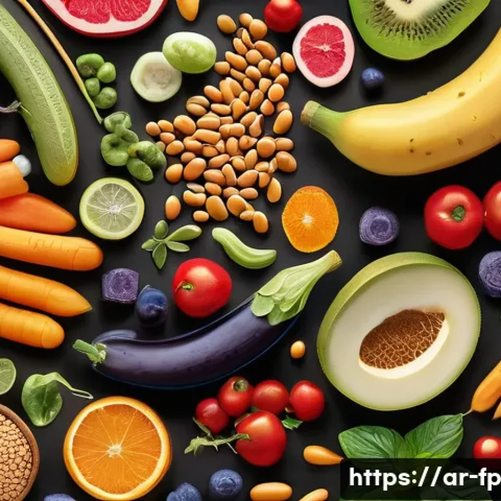 마이크로바이옴과 장 염증의 관계 - A detailed, vibrant illustration of a healthy human digestive system focusing on the intestines, sho...