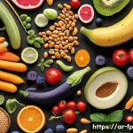 Home 21 마이크로바이옴과 장 염증의 관계 - A detailed, vibrant illustration of a healthy human digestive system focusing on the intestines, sho...